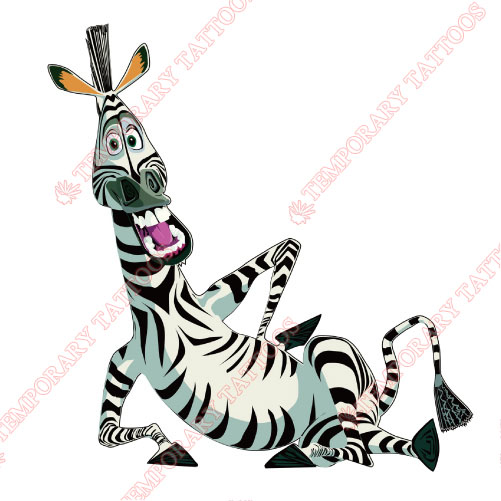 Madagascar Customize Temporary Tattoos Stickers NO.3373